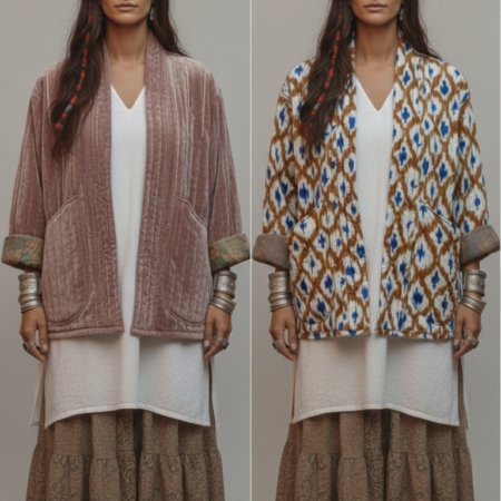 Kimono réversible Lara